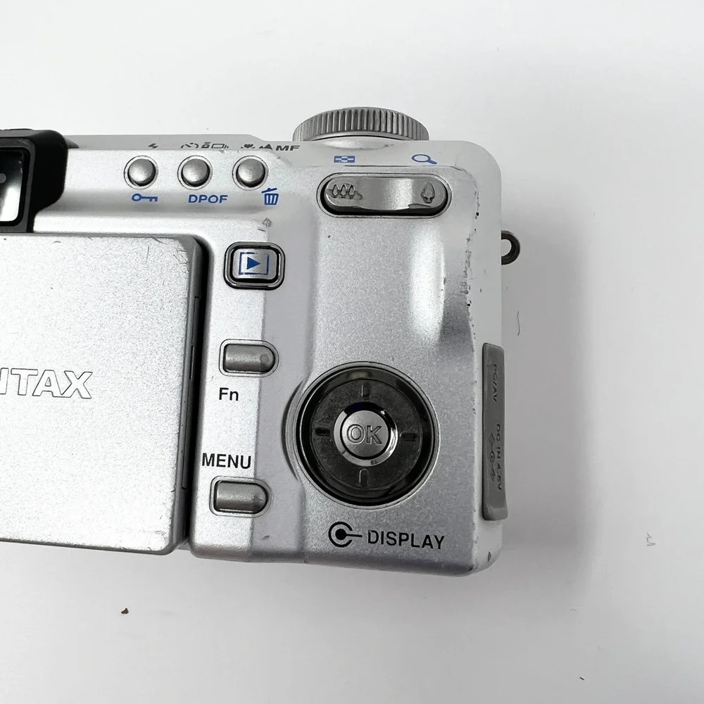 Pentax Optio 750Z 7MP CCD Digital Camera Tested Working READ AS-IS